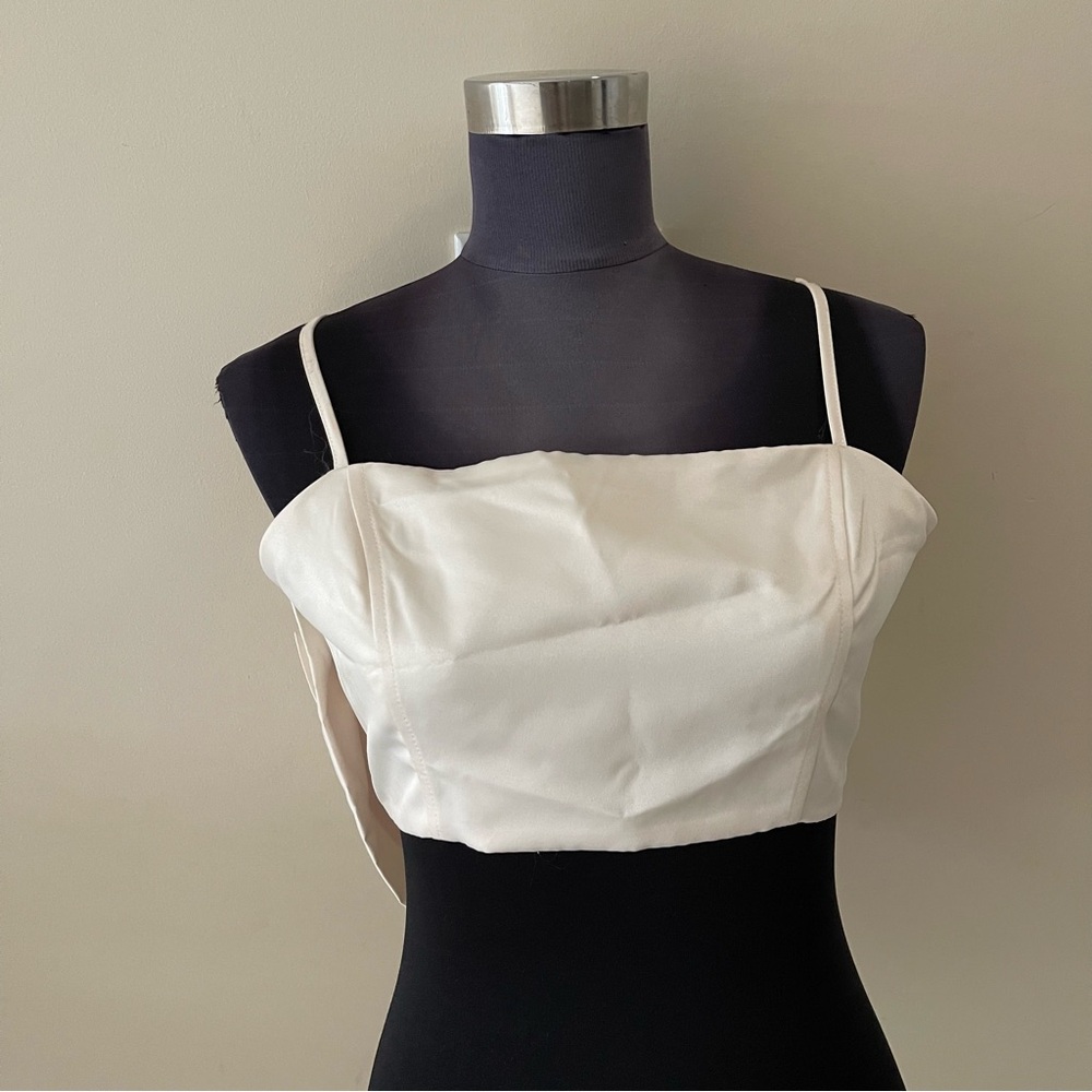 Forever 21 Women’s Elegant Cream Sophisticated Camisole Top